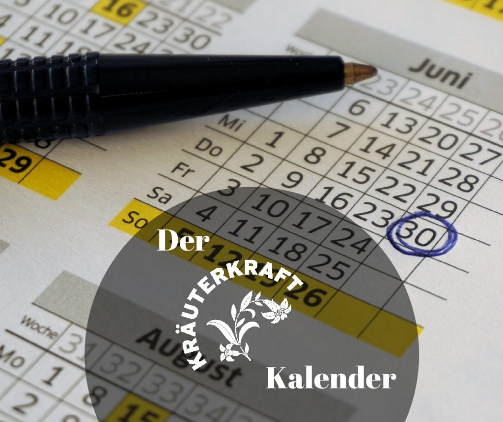 Erster Kräuter-Terminkalender Südtirols